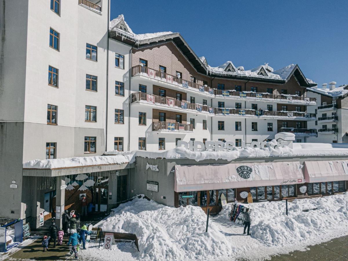 Riders Lodge Роза Хутор Krasnaja Poljana Exteriér fotografie